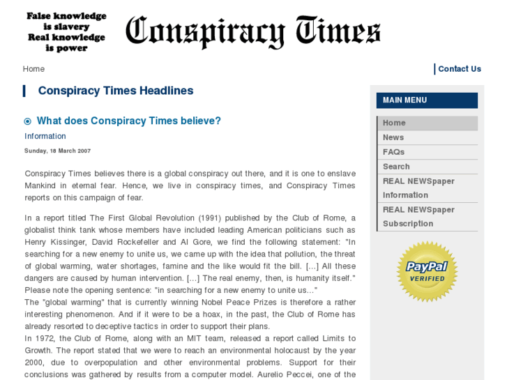 www.conspiracy-times.com