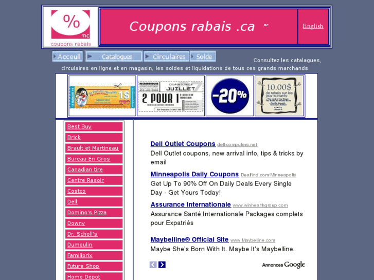 www.couponsrabais.ca