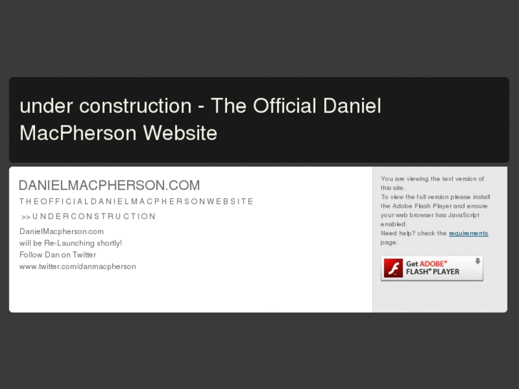 www.danielmacpherson.com