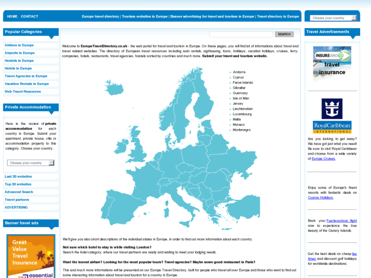 www.europetraveldirectory.co.uk