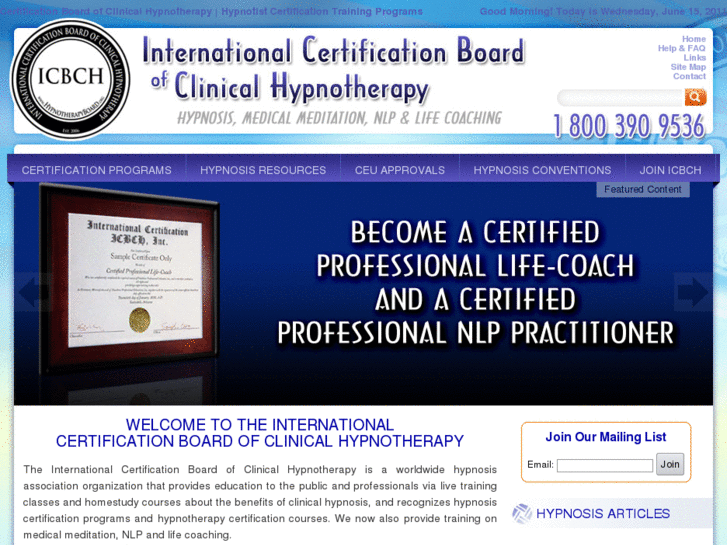 www.hypnotherapyboard.com