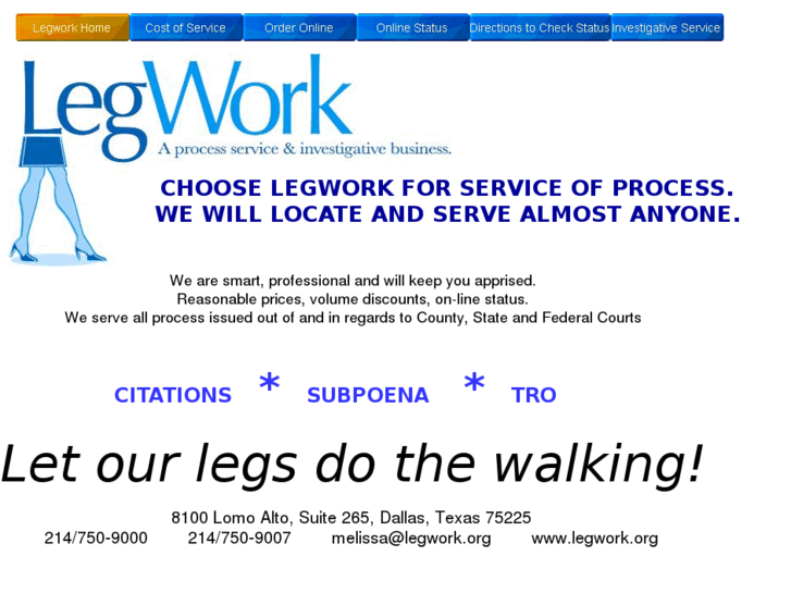 www.legwork.org