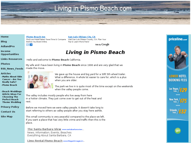 www.livinginpismobeach.com