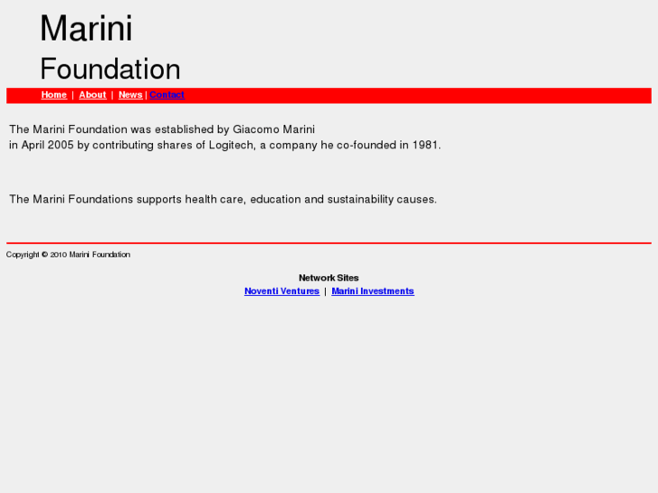 www.marinifoundation.org