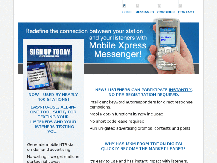 www.mobilexpressmessenger.com