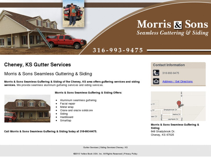 www.morrisandsonsgutterandsiding.com