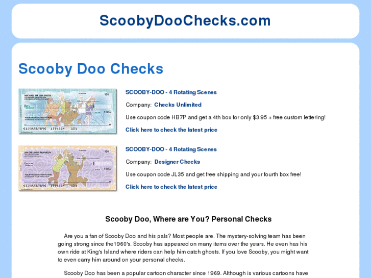 www.scoobydoochecks.com