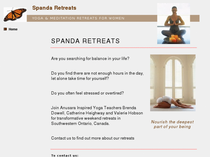 www.spandaretreats.com