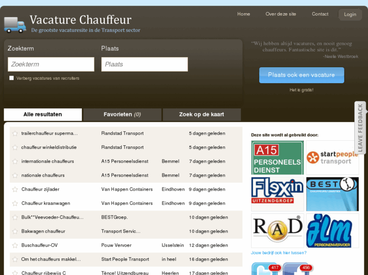 www.vacature-chauffeur.nl