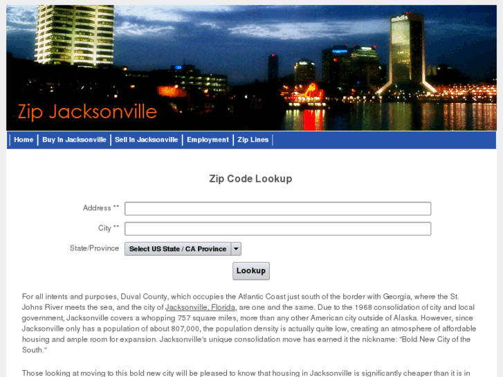 www.zipjacksonville.com