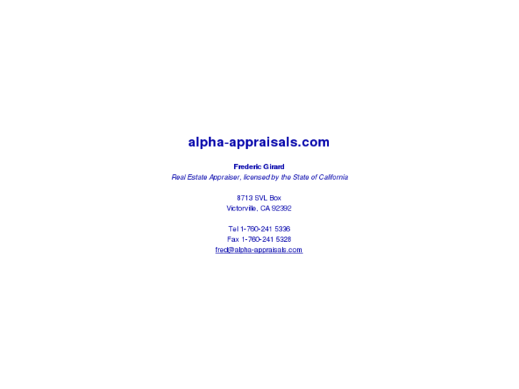 www.alpha-appraisals.com