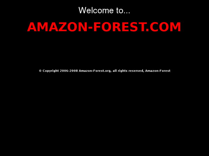 www.amazon-forest.com