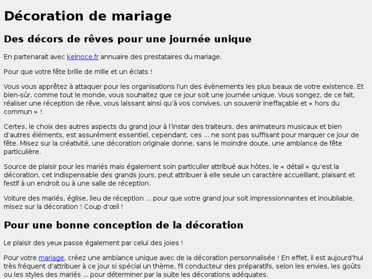 www.decoration-de-mariage.net