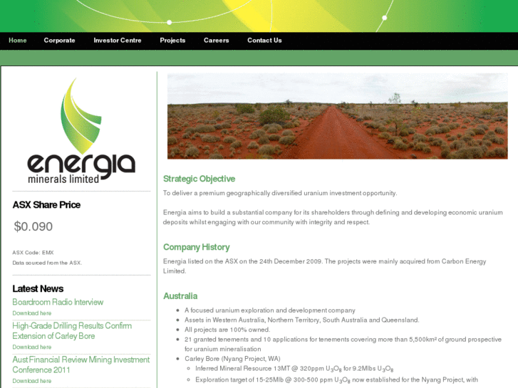 www.energiaminerals.com