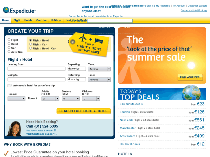 www.expedia.ie