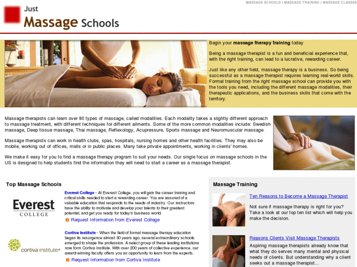 www.justmassageschools.com