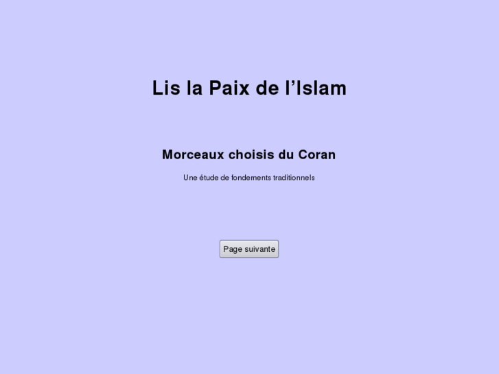 www.lislapaixdelislam.net