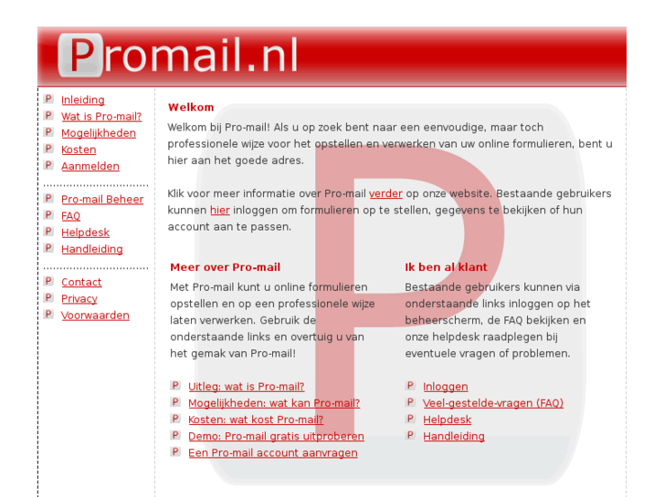 www.pro-mail.nl