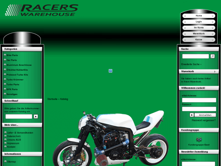 www.racers-warehouse.com