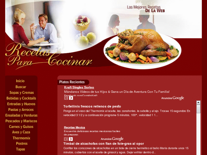 www.recetasparacocinar.es