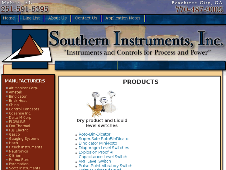 www.southerninstrumentsinc.com