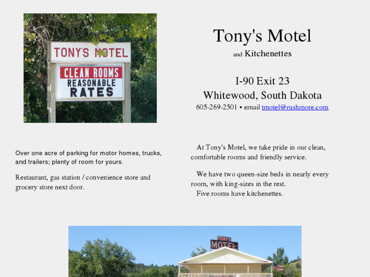 www.tonysmotel.com
