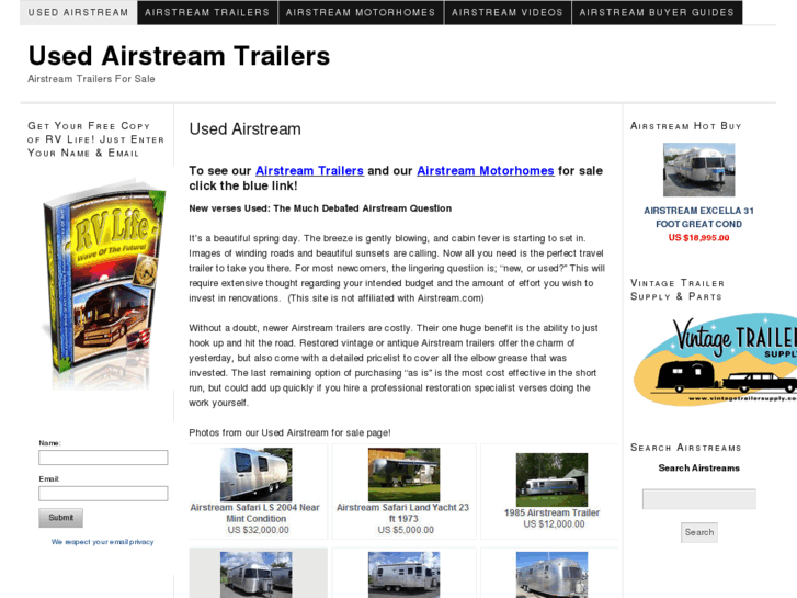 www.usedairstream.com