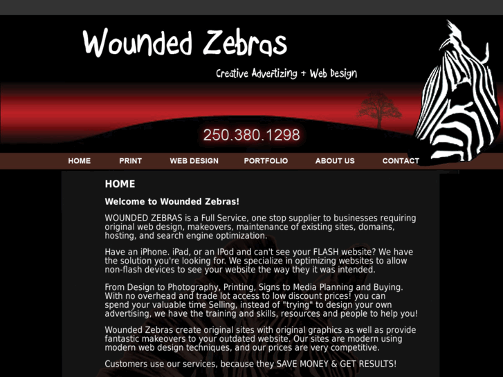 www.woundedzebras.com