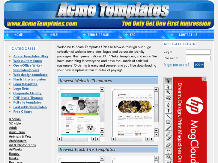 www.acmetemplates.com