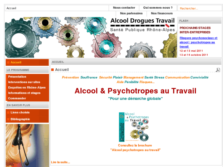 www.alcool-drogues-travail.org