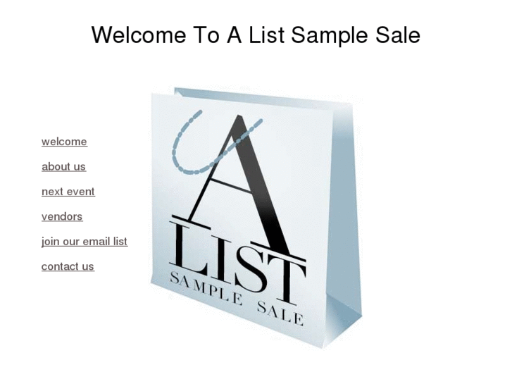 www.alistsamplesale.net