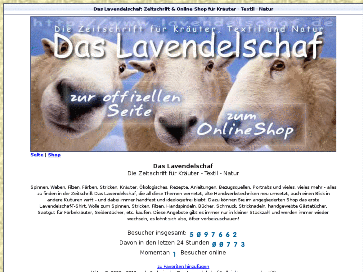 www.lavendelschaf.de