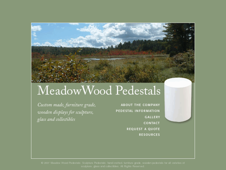 www.meadowwoodpedestals.com