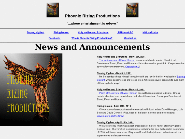 www.phoenixrizingproductions.com