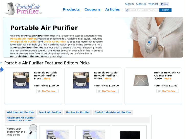 www.portableairpurifier.net