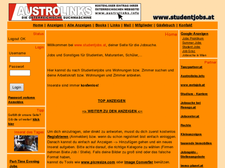 www.studentjobs.at