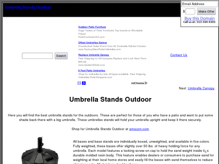 www.umbrellastandsoutdoor.com