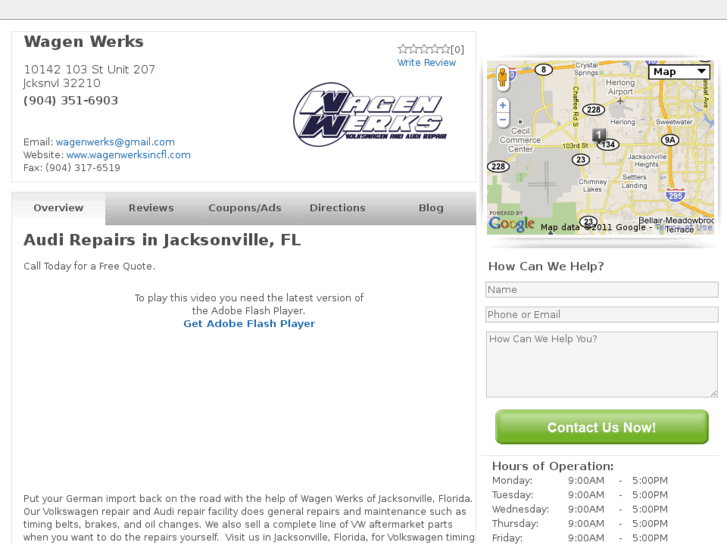 www.volkswagenrepairsjacksonvillefl.com