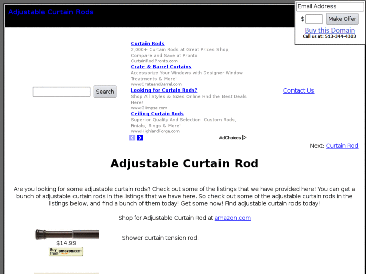 www.adjustablecurtainrods.com