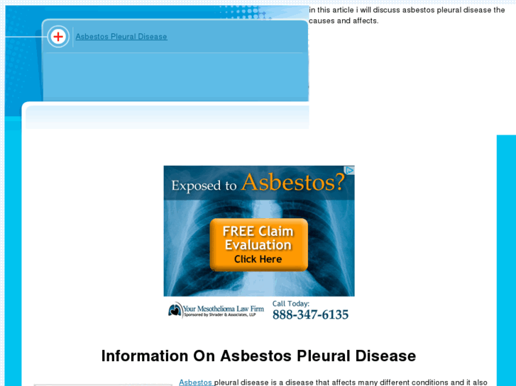 www.asbestospleuraldisease.com