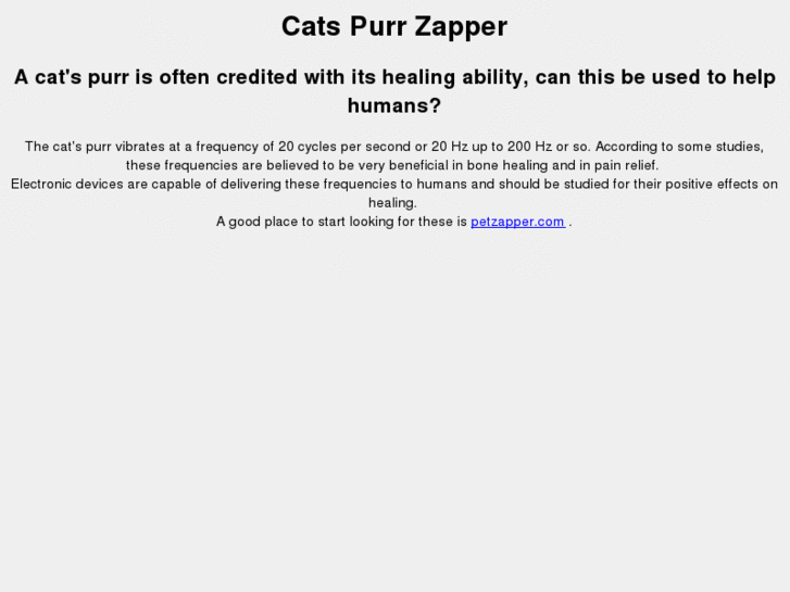 www.cats-purr-zapper.com