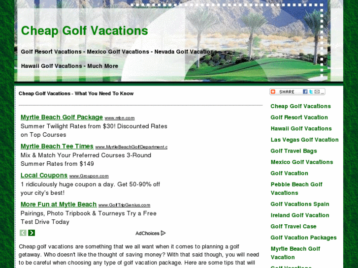 www.cheapgolfvacations.net