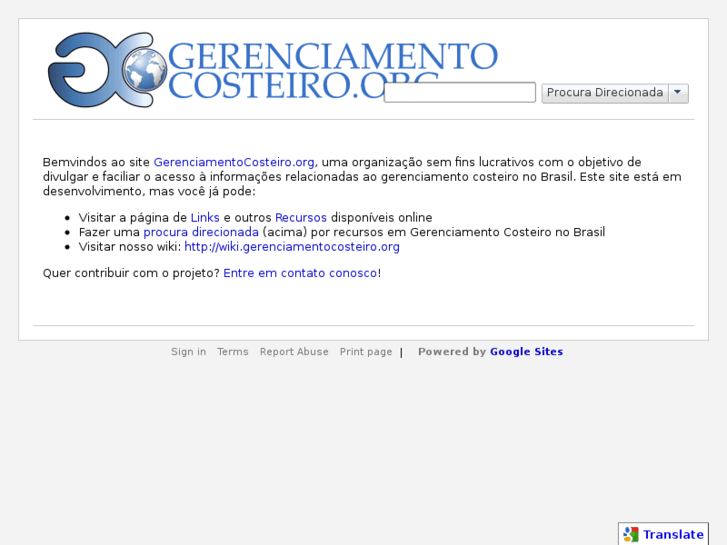 www.gerenciamentocosteiro.org