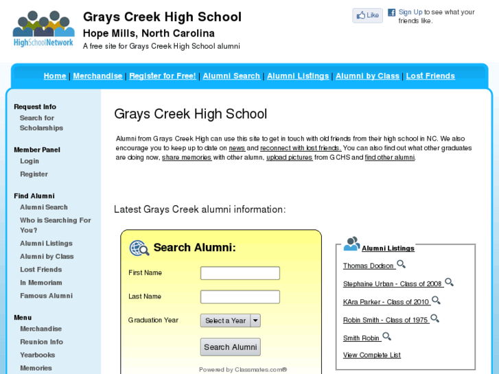 www.grayscreekhighschool.org