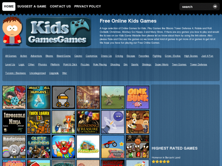 www.kidsgamesgames.com