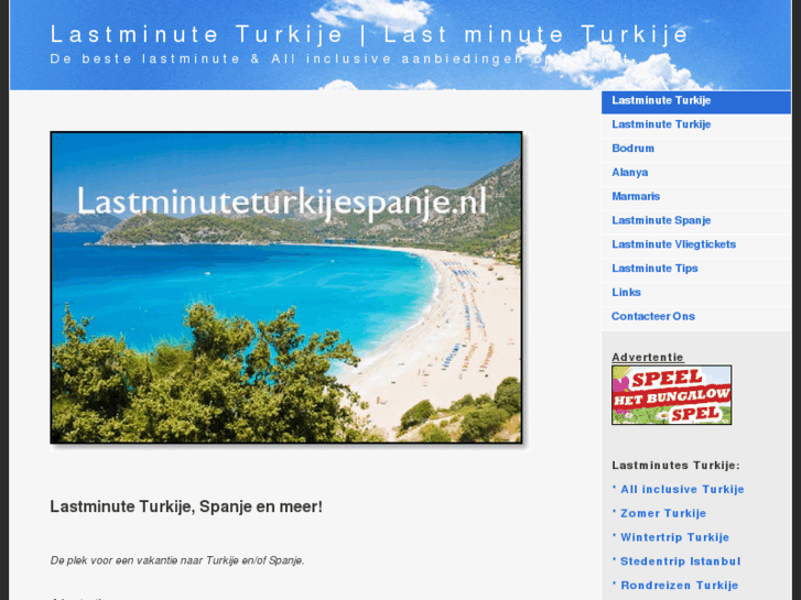 www.lastminuteturkijespanje.nl