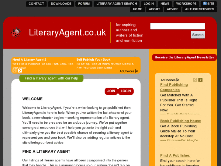 www.literaryagent.co.uk