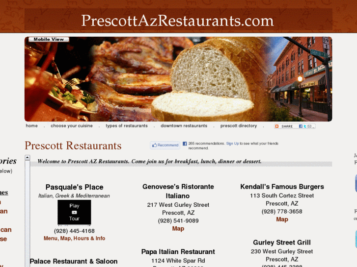 www.prescottazrestaurants.com