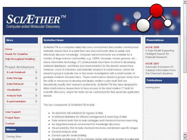 www.sciaether.net