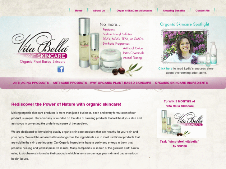 www.vitabellaskincare.com